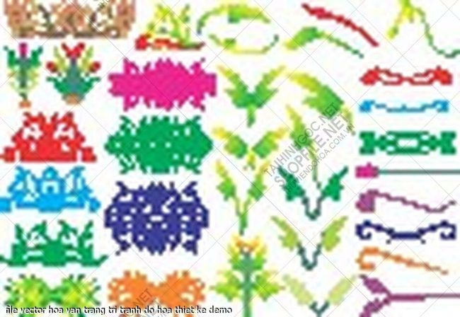 file vector hoa van trang tri tranh do hoa thiet ke 